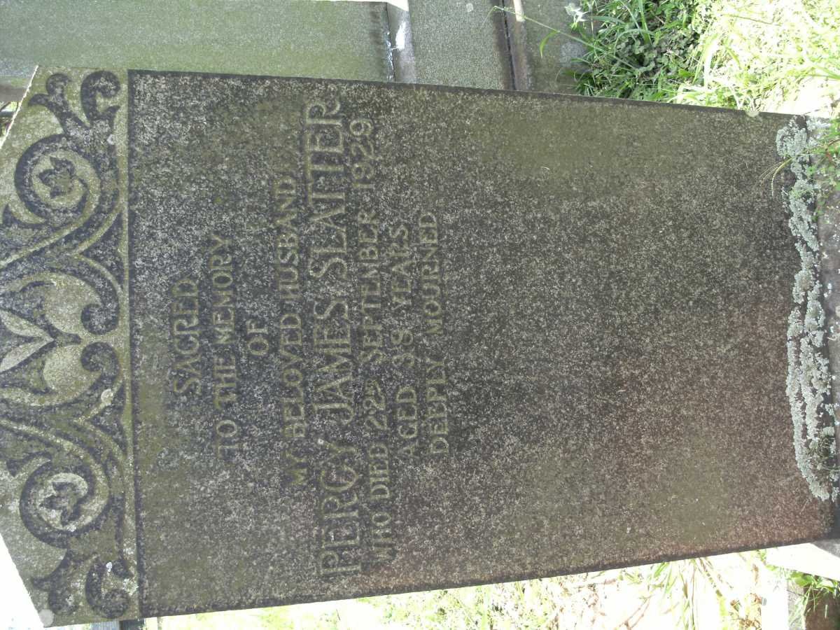 SLATTER Percy James -1929