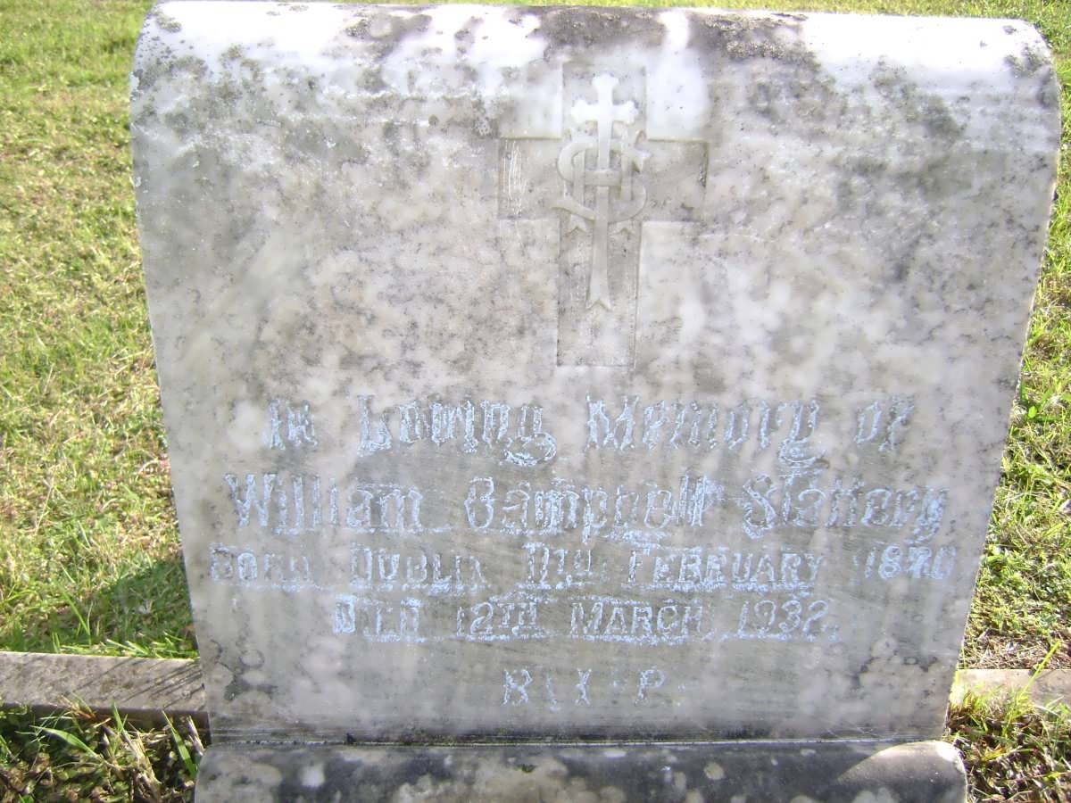SLATTERY William Campbell 1870-1932