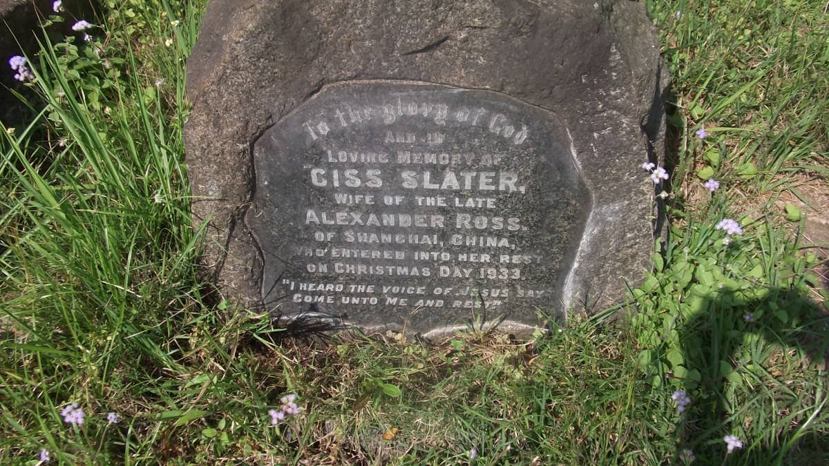 SLATER Giss -1933