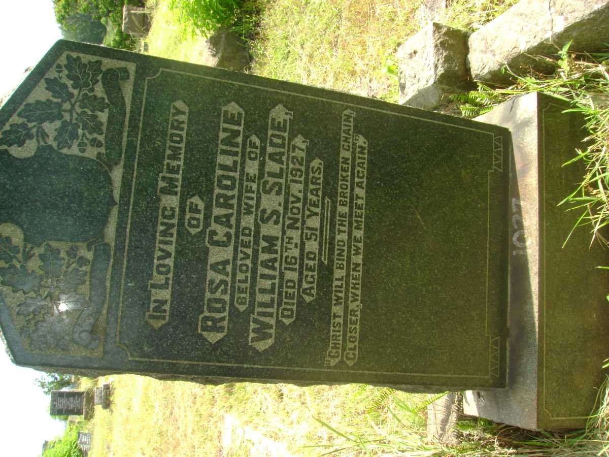 SLADE Rosa Caroline -1927