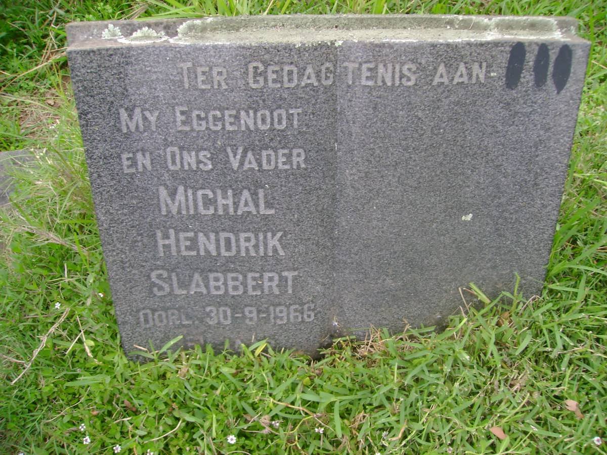 SLABBERT Michael Hendrik -1966