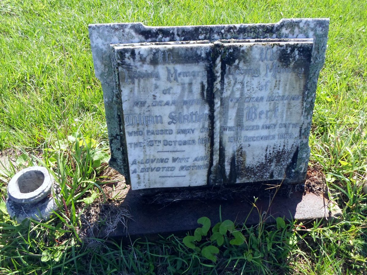 SLATTER Bert -1959 &amp; Lillian -1941