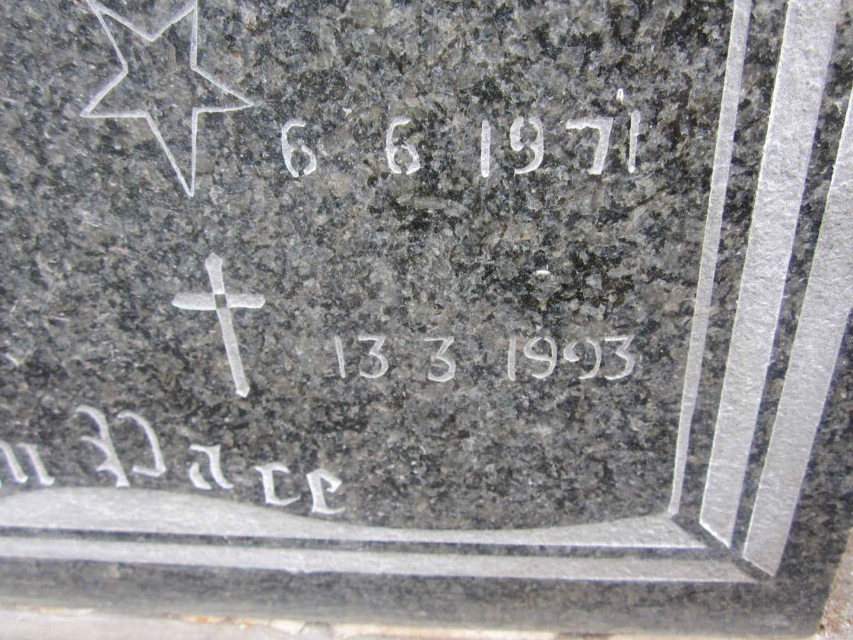 SLAUGHTER Craig Robert 1971-1993