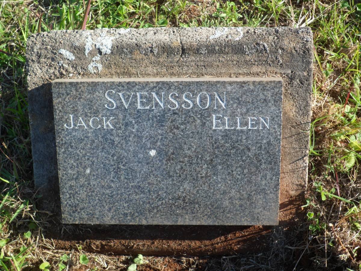 SVENSSON Jack -1940 &amp; Ellen -1967