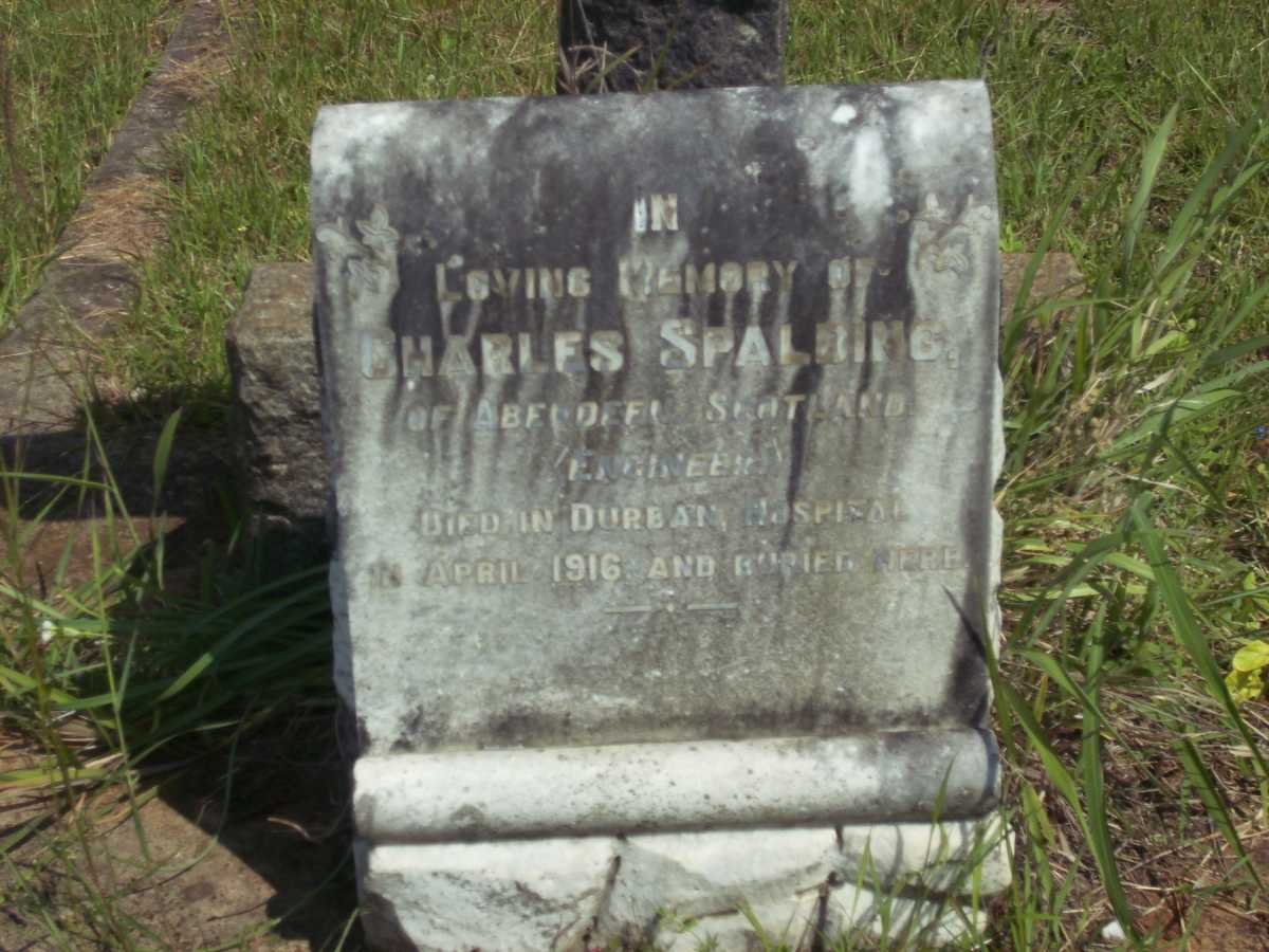 SPALDING Charles -1916