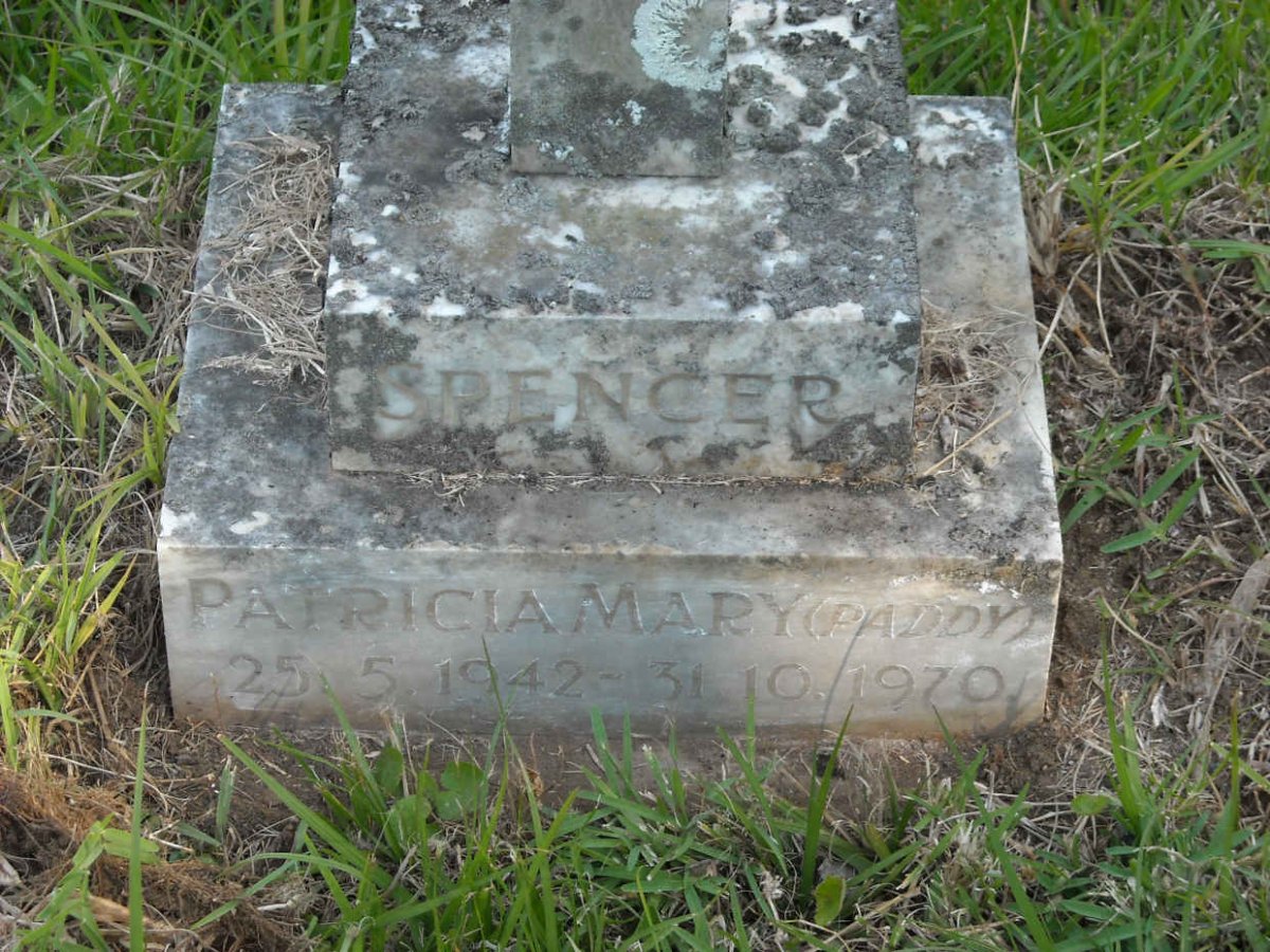 SPENCER Patricia Mary 1942-1970