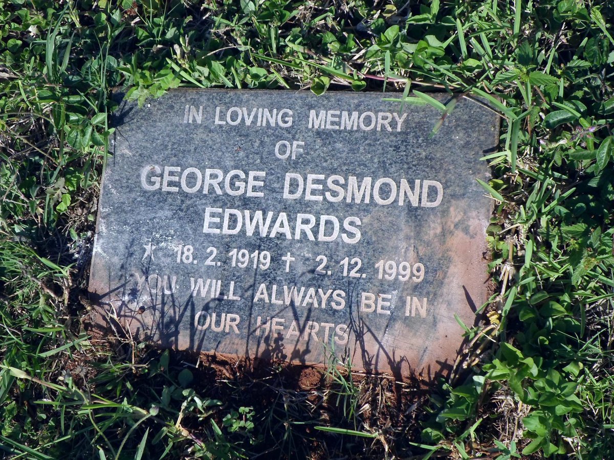 EDWARDS George Desmond 1919-1999