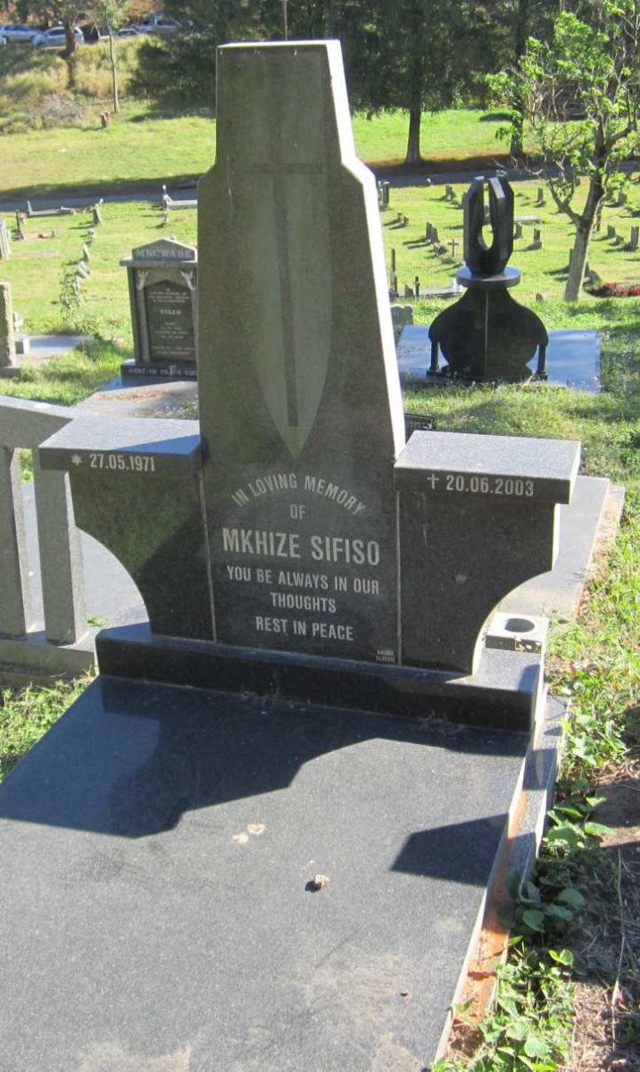 SIFISO Mkhize 1971-2003