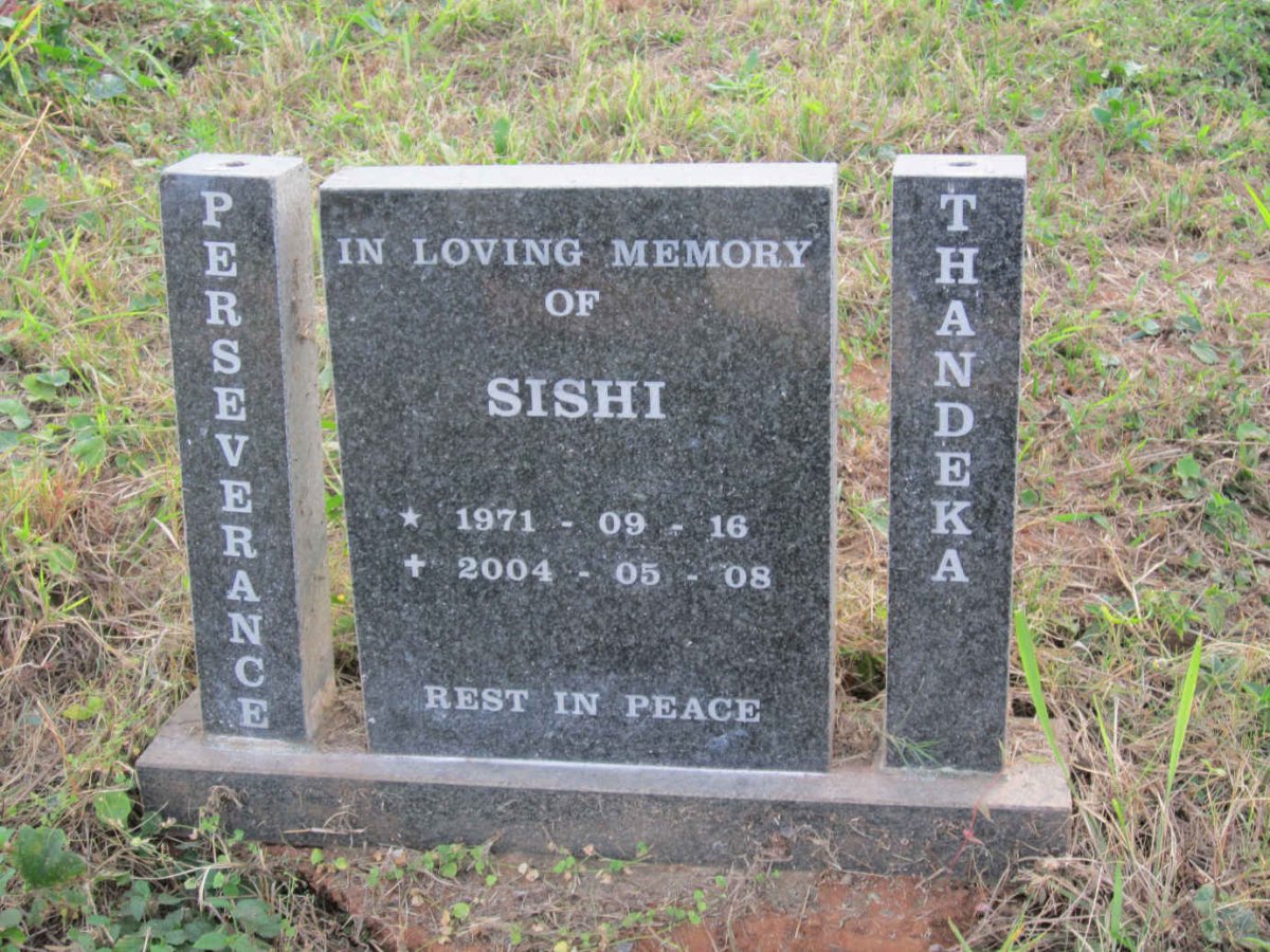 SISHI Perseverance Thandeka 1971-2004