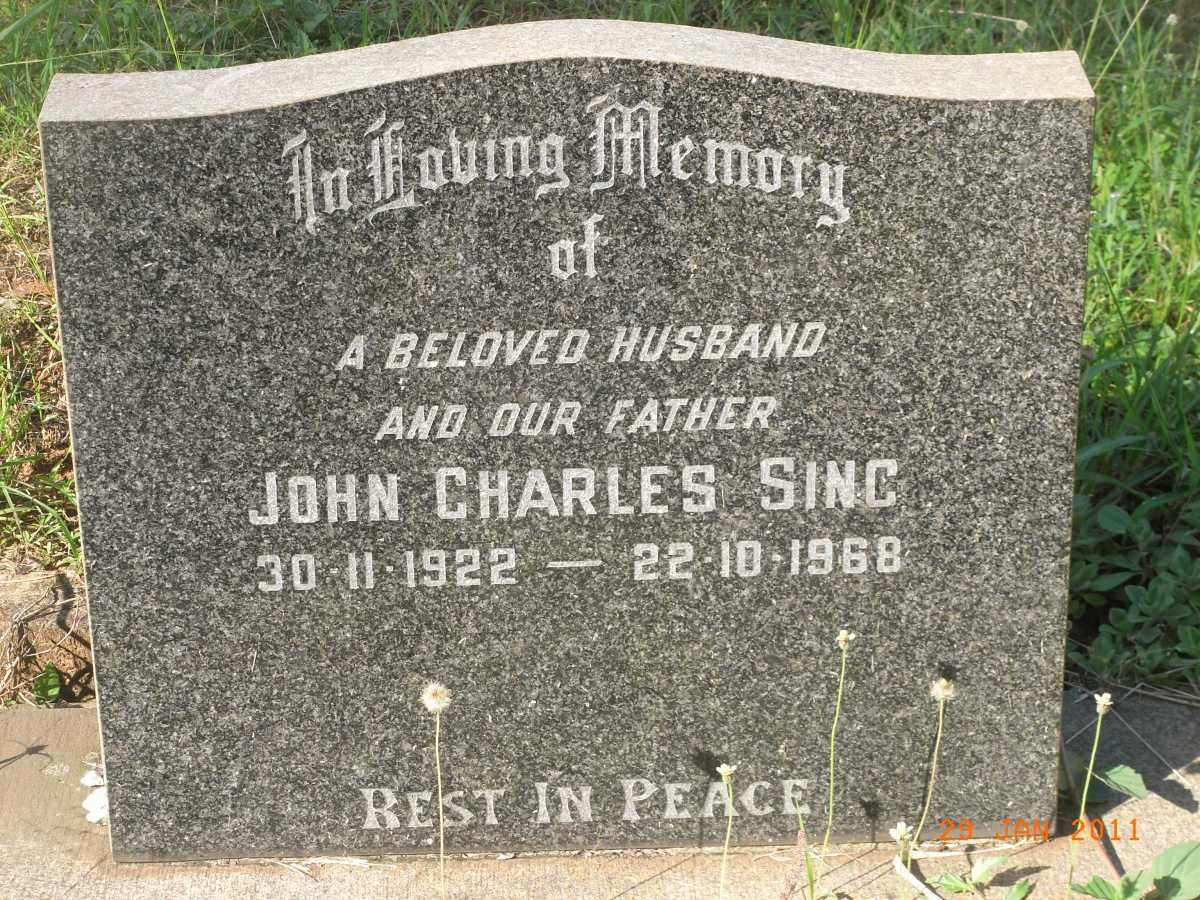 SINC John Charles 1922-1968