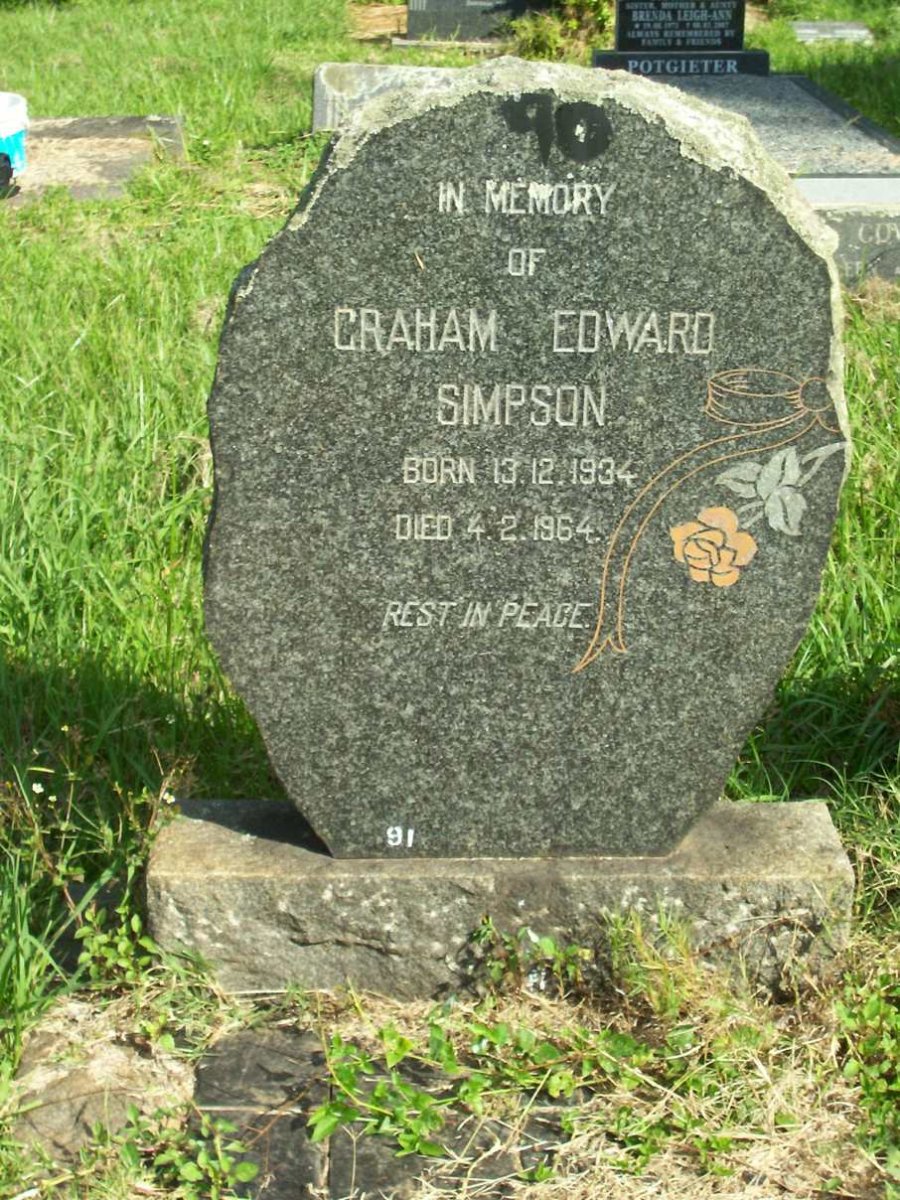 SIMPSON Graham Edward 1934-1964