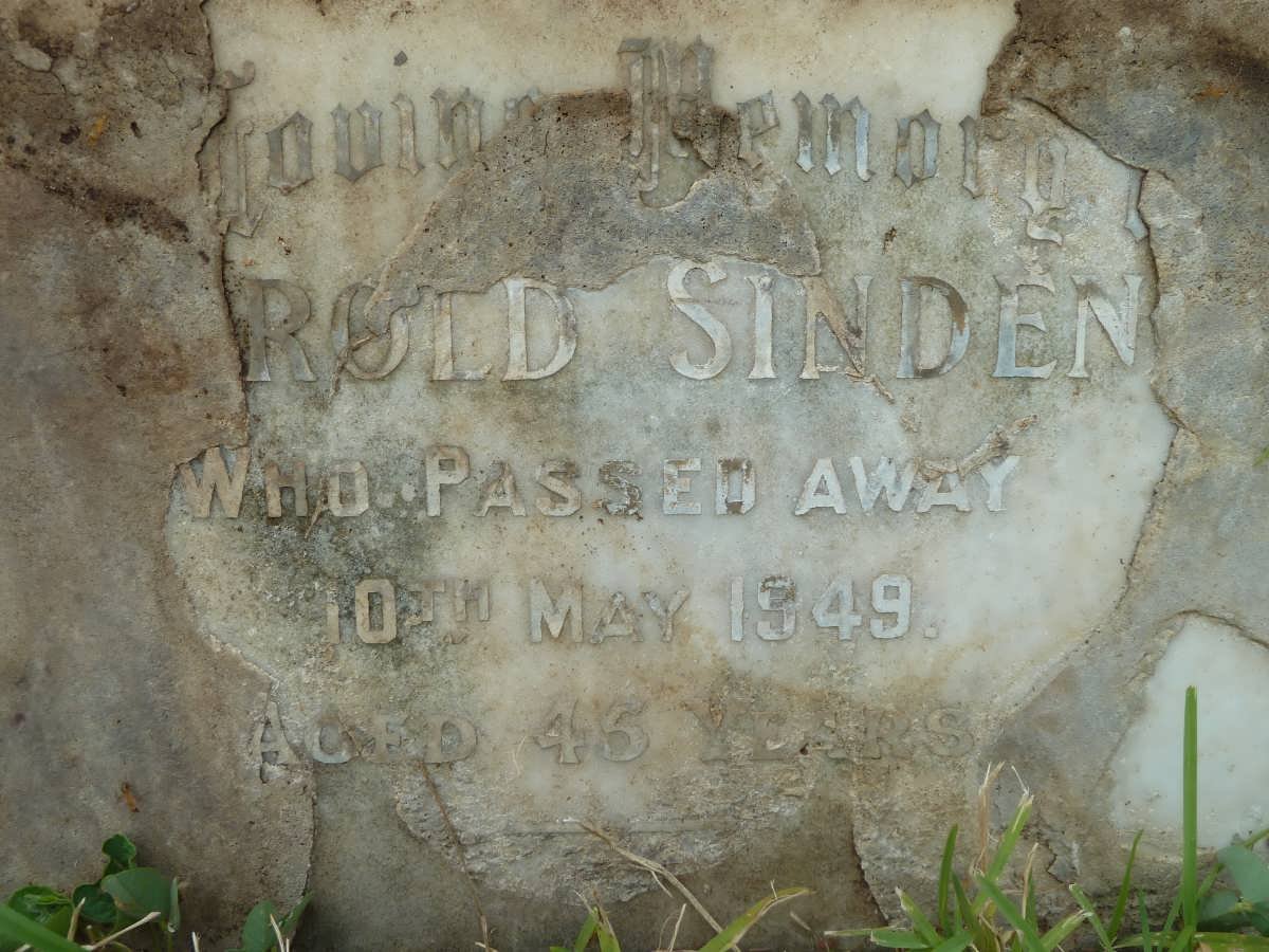 SINDEN Harold 1904-1949