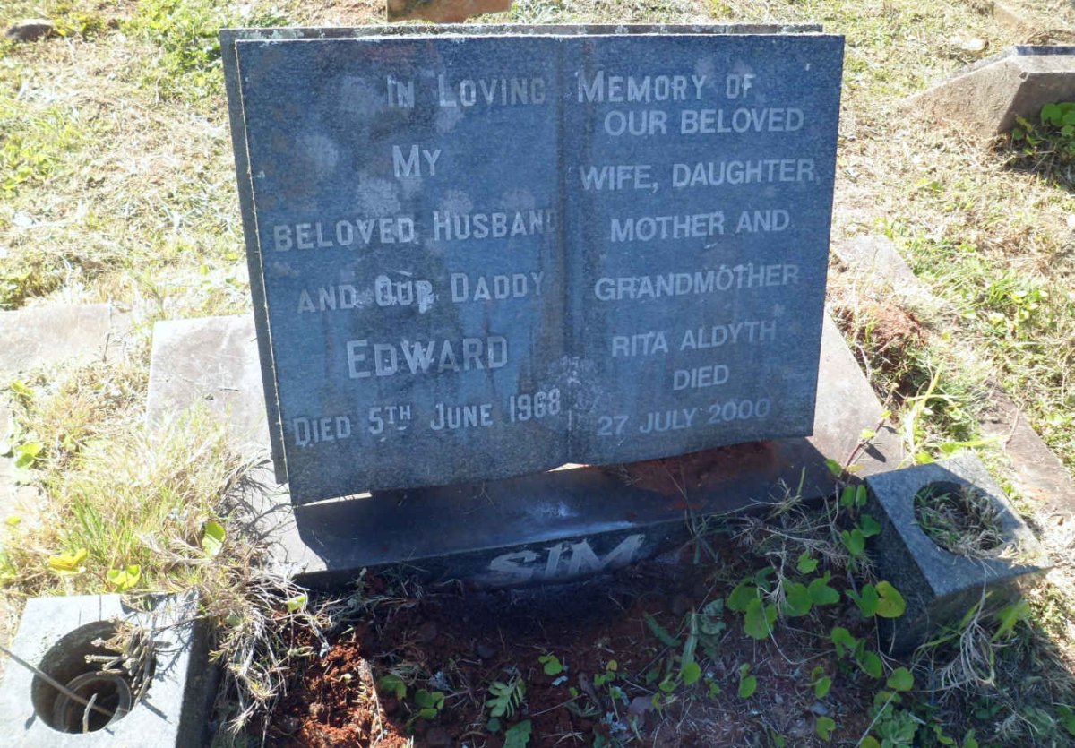 SIM Edward -1968 &amp; Rita Aldyth -2000