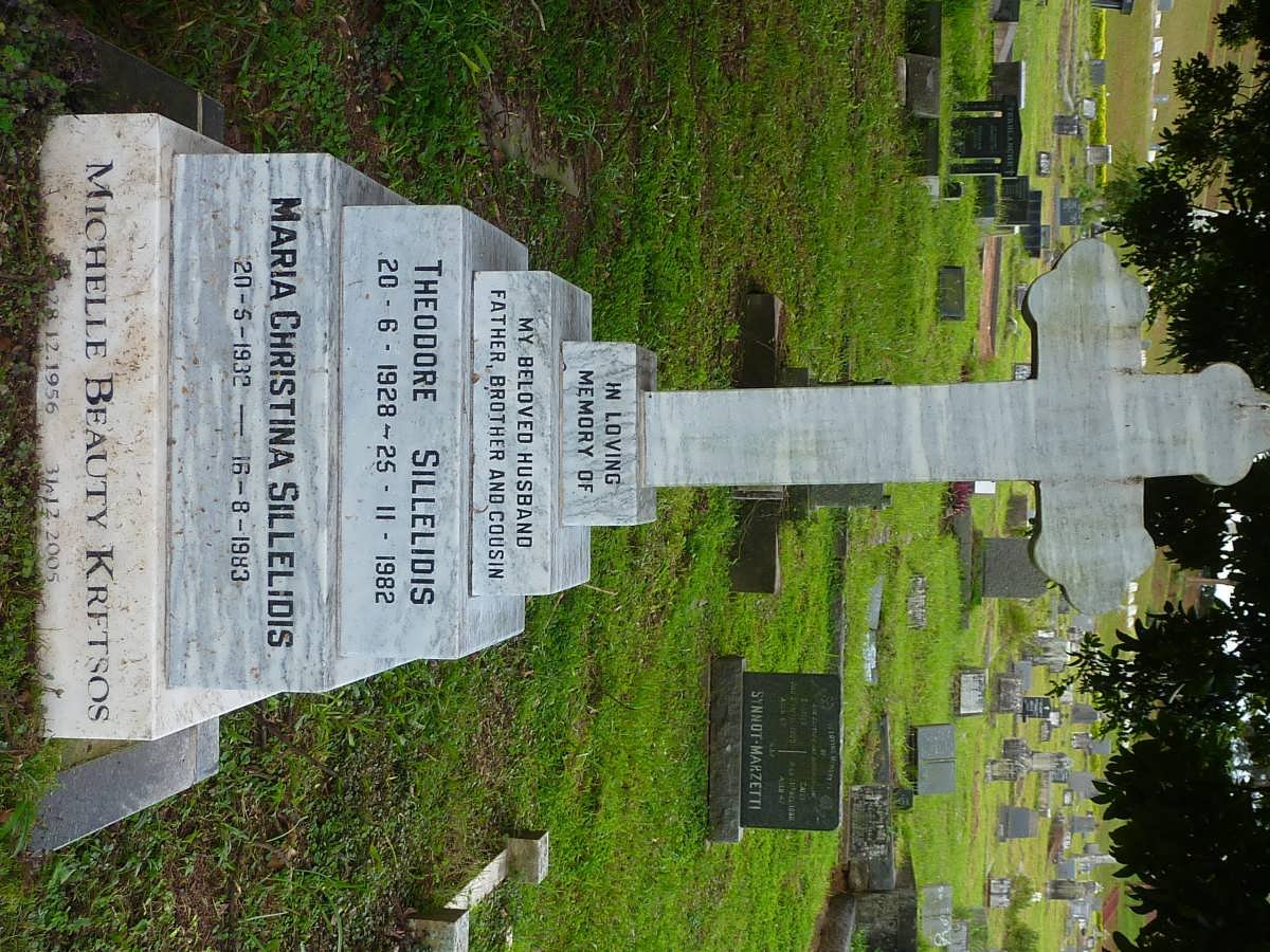 SILLELDIS Theodore 1928-1982 &amp; Maria Christina 1932-1983 :: KRETSOS Michelle Beauty 1956-2005