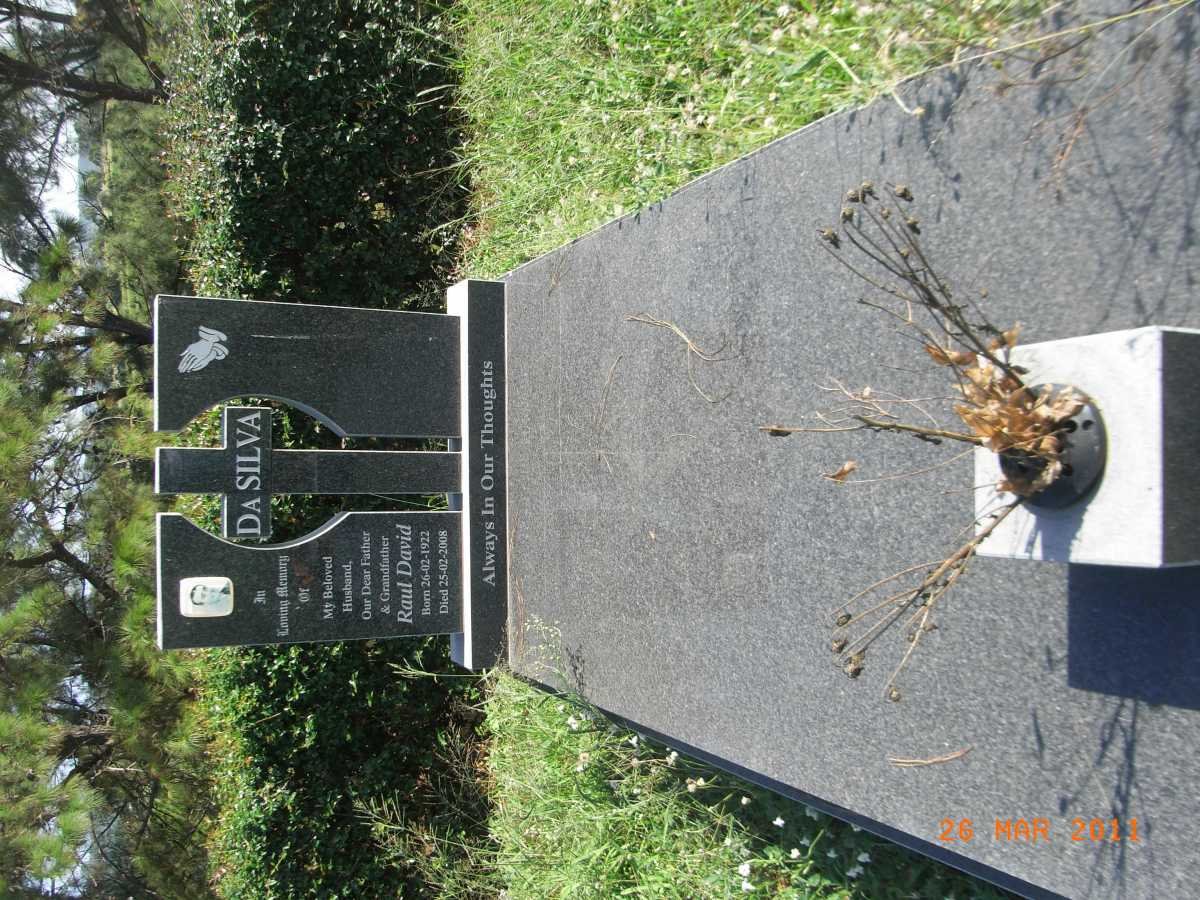 SILVA Raul David, da 1922-2008