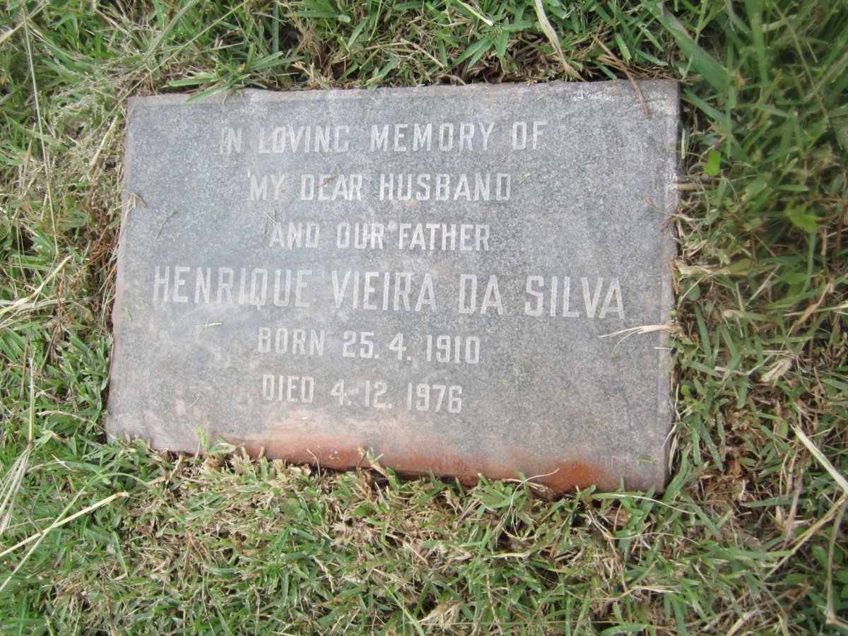 SILVA Henrique Vieira, da 1910-1976
