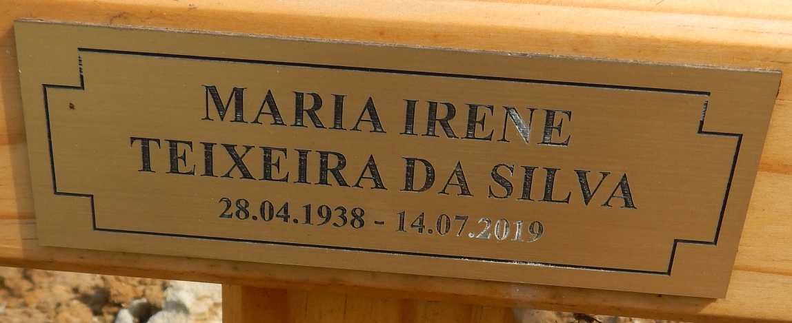 SILVA Maria Irene Teixeira, da 1938-2019