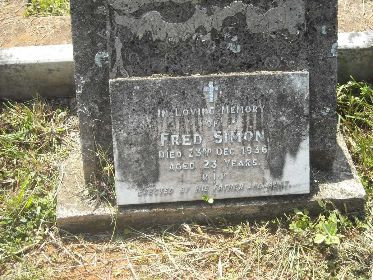 SIMON Fred -1936