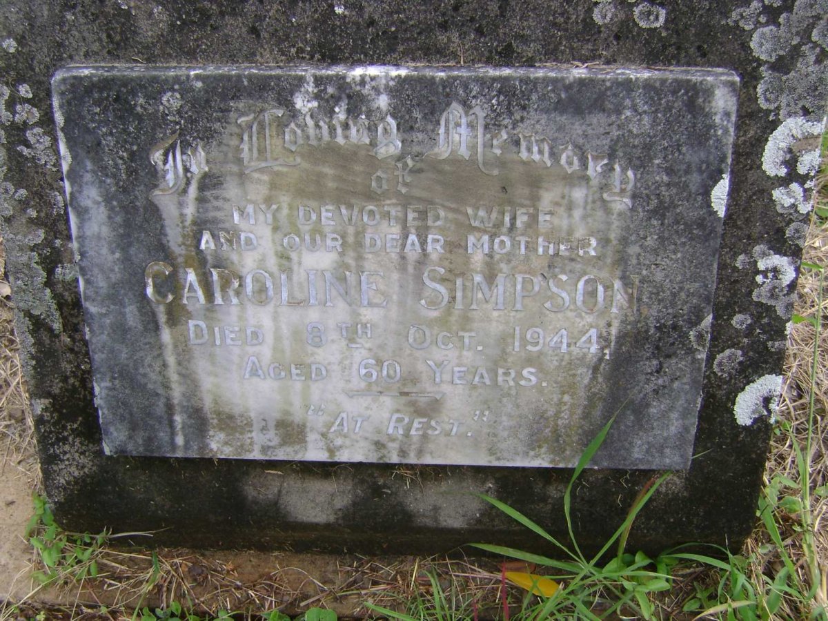 SIMPSON Caroline -1944
