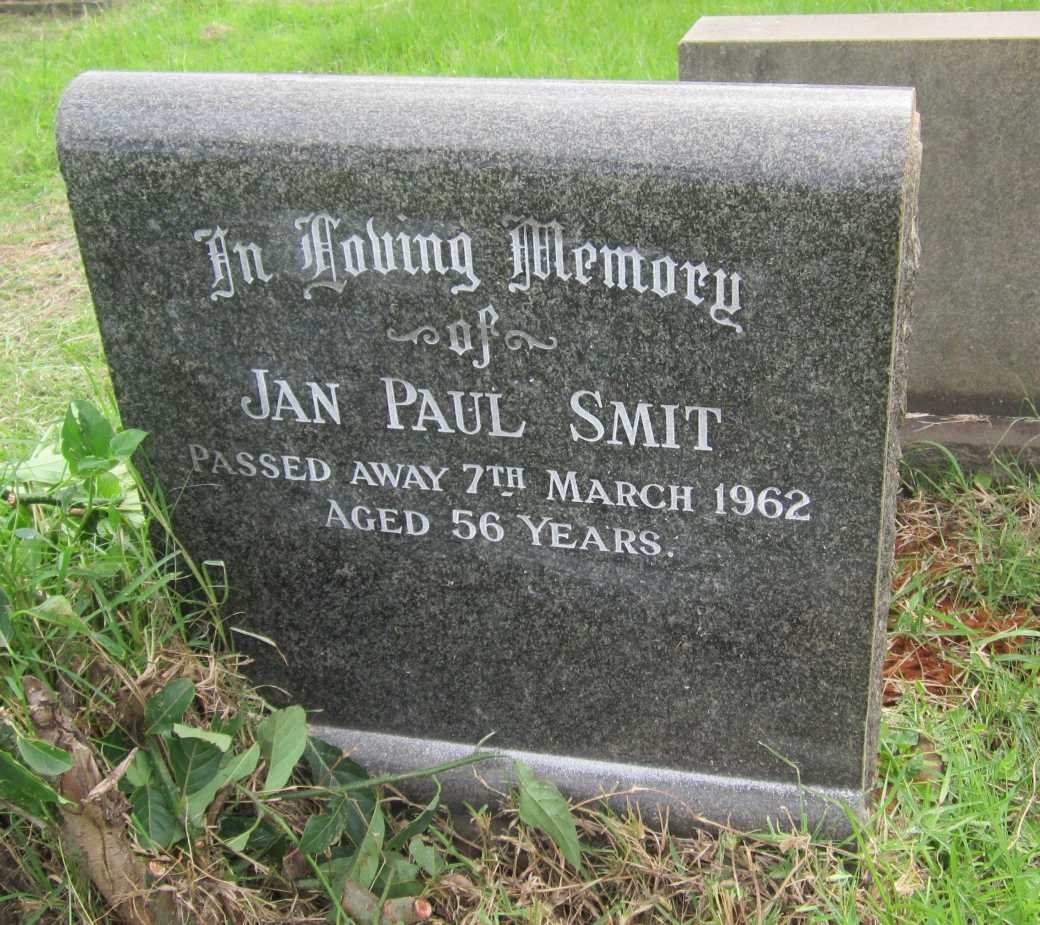 SMIT Jan Paul  -1962