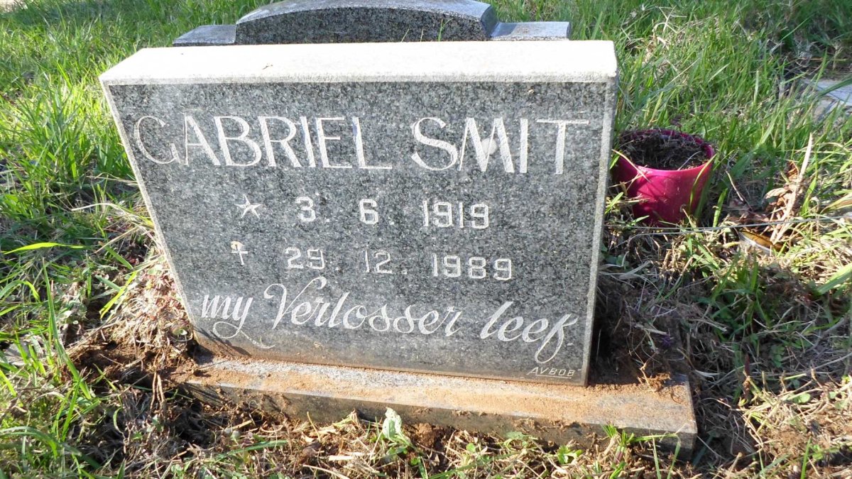SMIT Gabriel 1919-1889