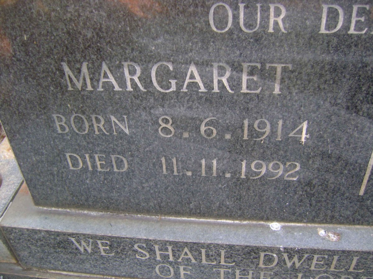 SMALL Percy 1901-1960 &amp; Margaret 1914-1992