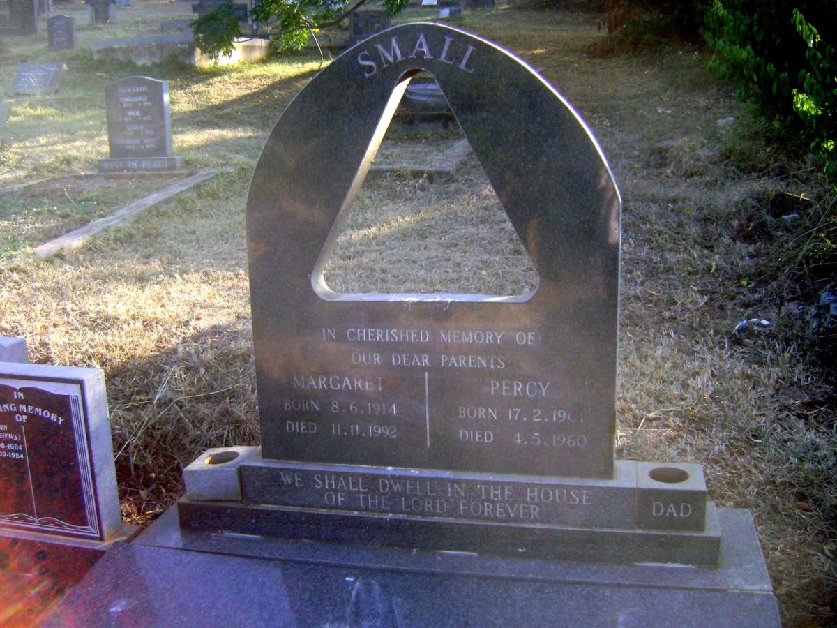 SMALL Percy 1901-1960 &amp; Margaret 1914-1992