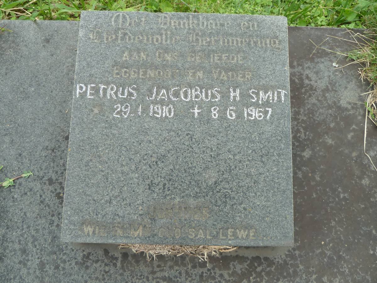 SMIT Petrus Jacobus H. 1910-1967