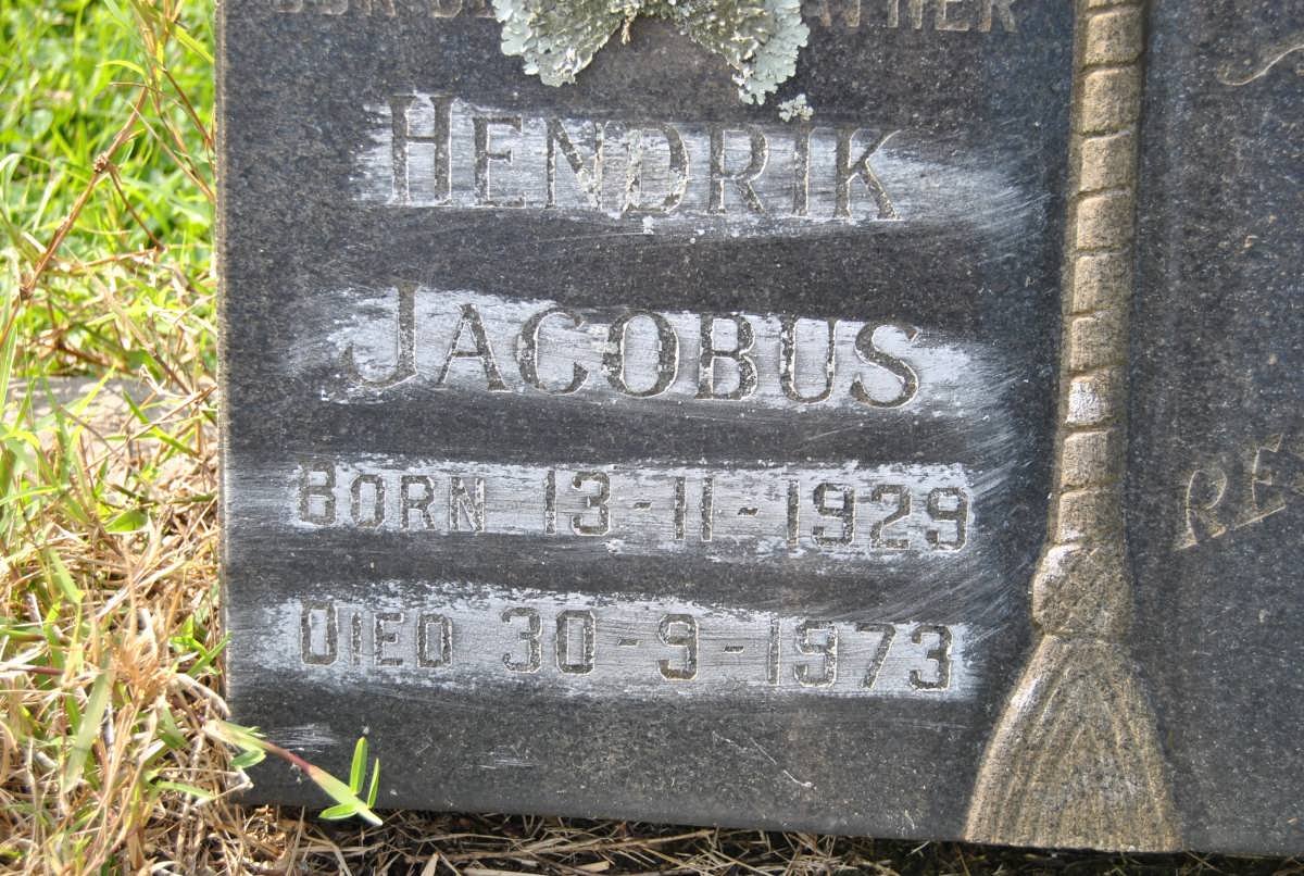 SMUTS Hendrik Jacobus 1929-1973