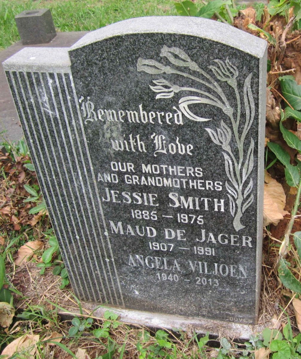 SMITH Jessie 1885-1975 :: JAGER Maud, de 1907-1991 :: VILJOEN Angela 1940-2013