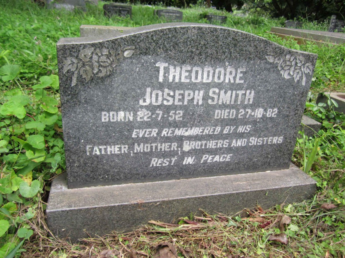 SMITH Theodore Joseph 1952-1982