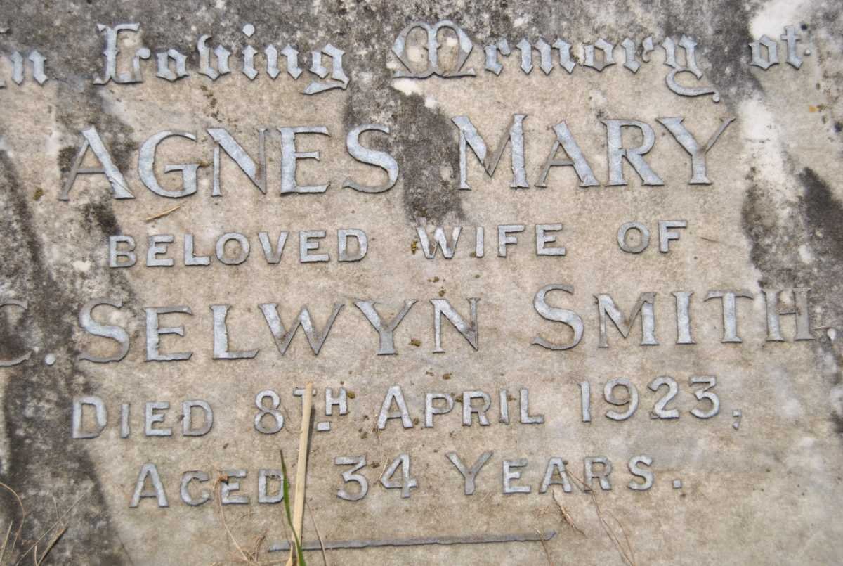 SMITH Agnes Mary -1923
