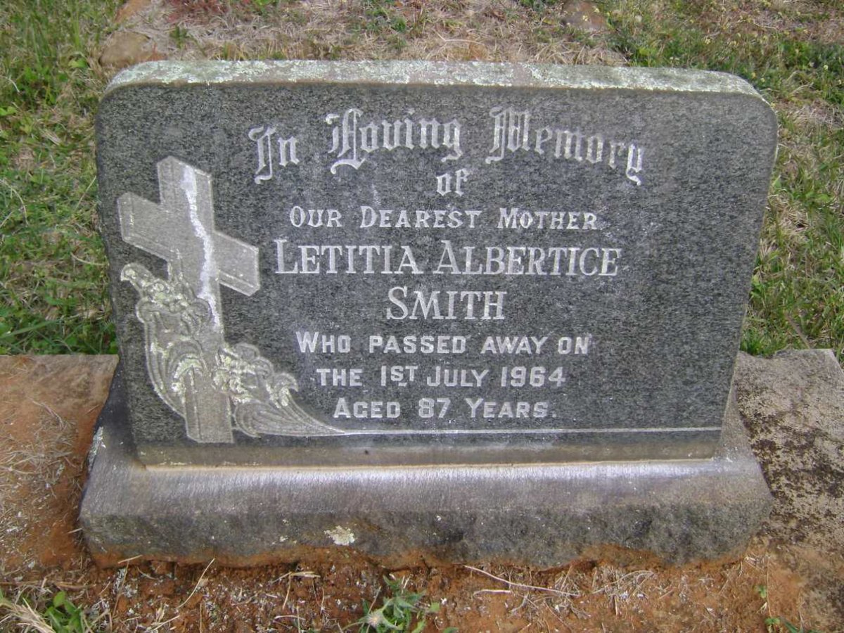 SMITH Letitia Albertice -1964