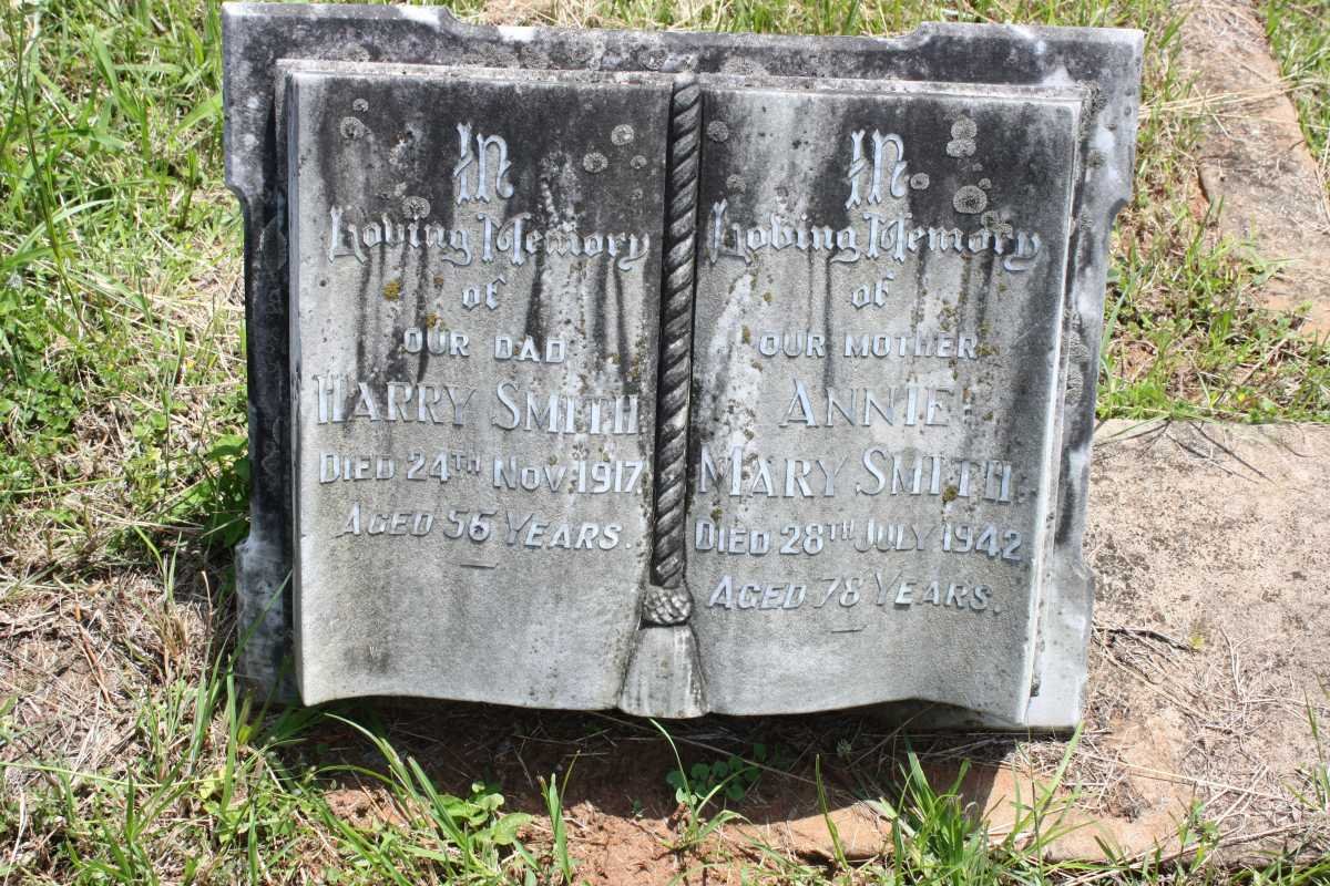 SMITH Harry -1917 &amp; Annie Mary -1942