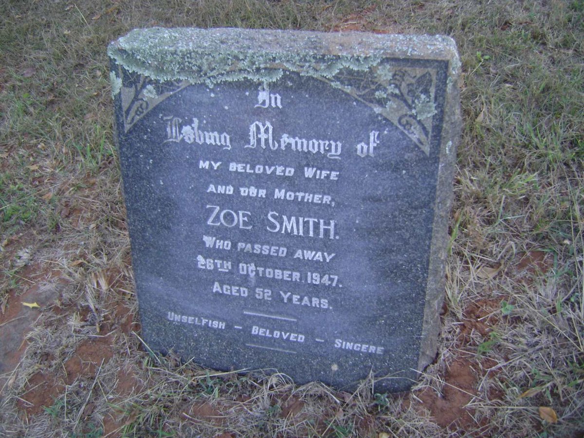 SMITH Zoe -1947
