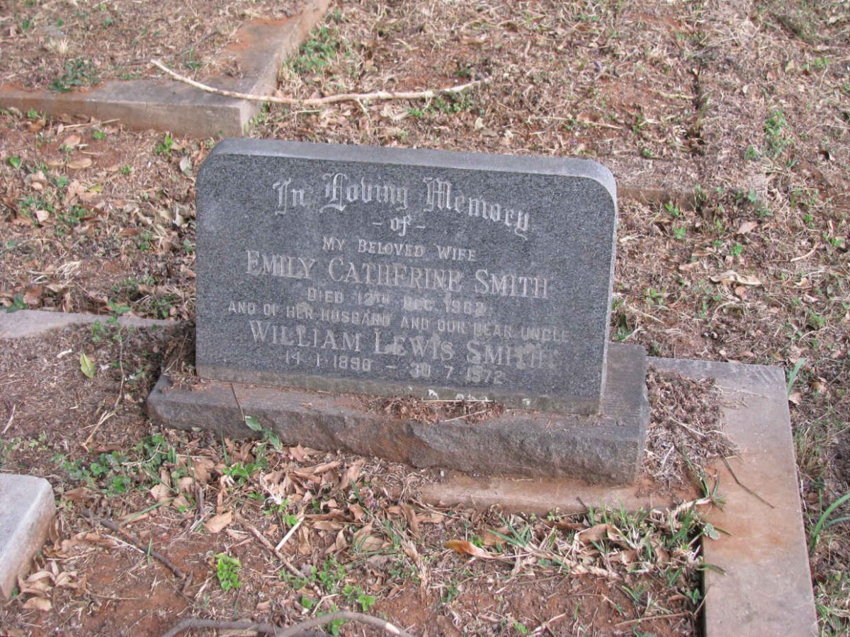 SMITH William Lewis 1898-1972 &amp; Emily Catherine -1962