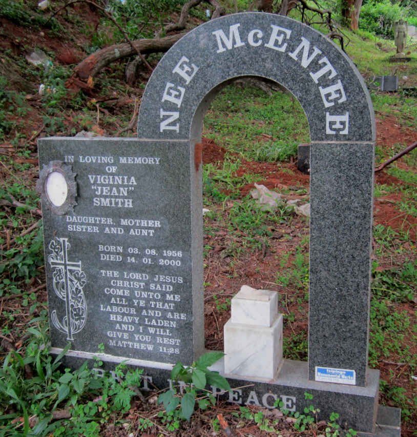 SMITH Viginia nee McENTEE 1956-2000