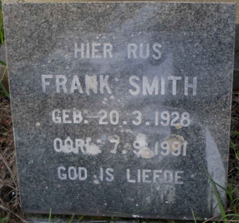 SMITH Frank 1928-1991