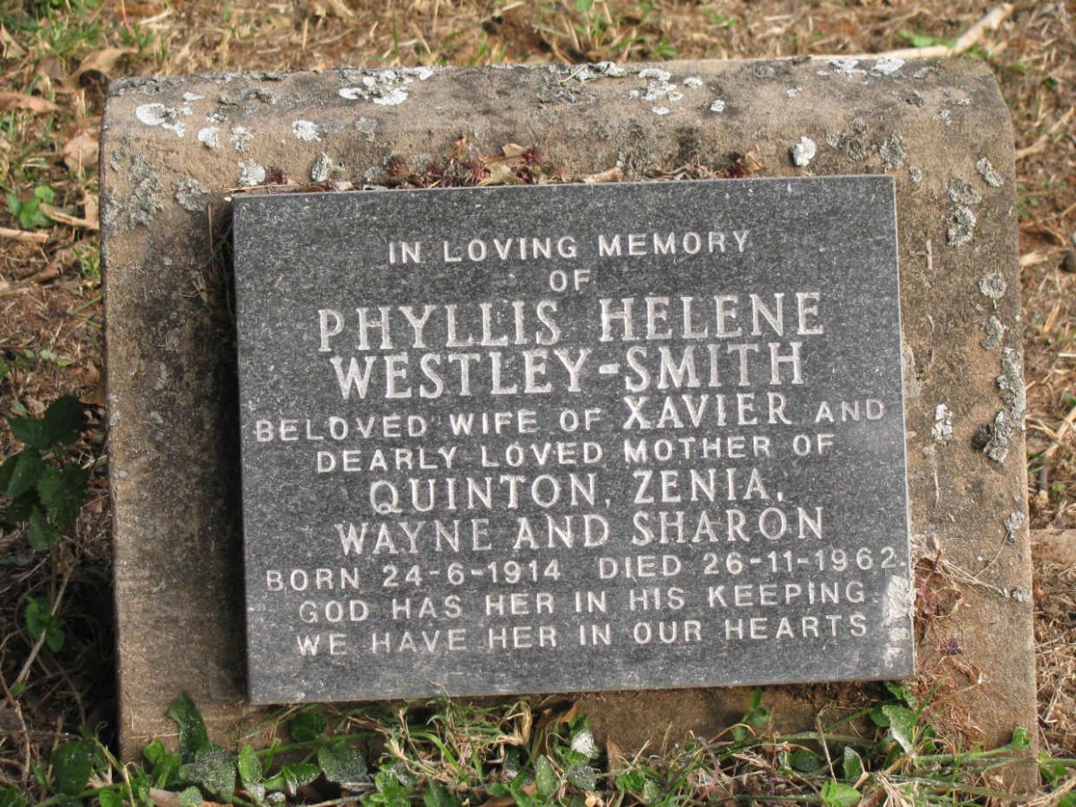 SMITH Phyllis Helene , Westley 1914-1962 