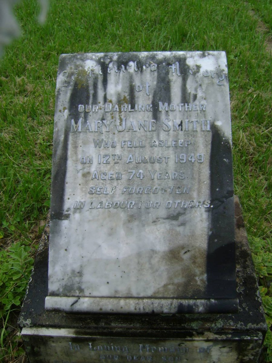 SMITH Mary Jane -1949 :: HAYLOCK-LYONS Gordon -1960