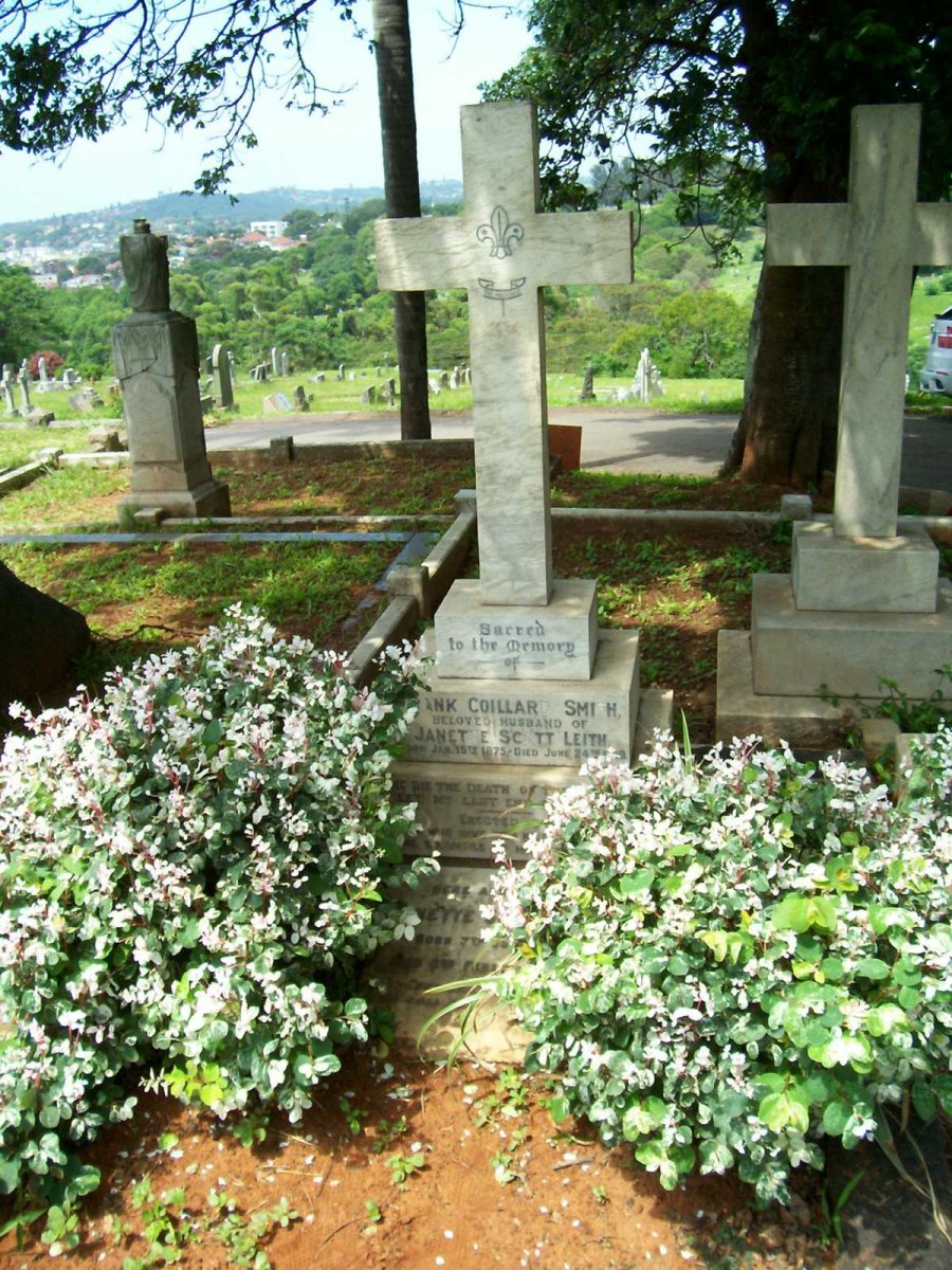 SMITH Frank Coillard 1875-1919 &amp; Janette SCOTT LEITH 1879-1954
