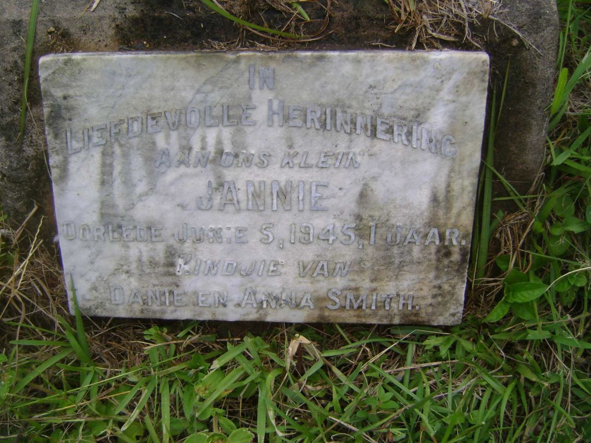 SMITH Jannie -1945