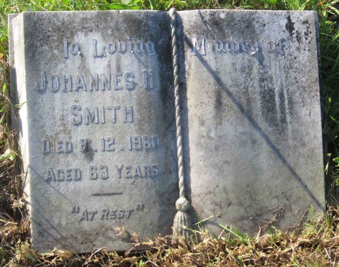 SMITH Johannes Henry -1960