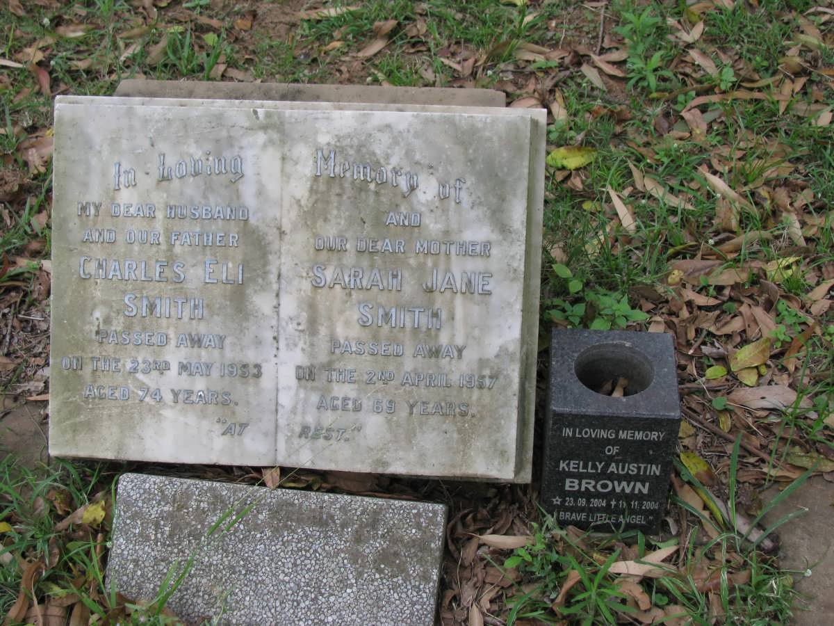 SMITH Charles Eli -1953 &amp; Sarah Jane -1957 :: BROWN Kelly Austin 2004-2004