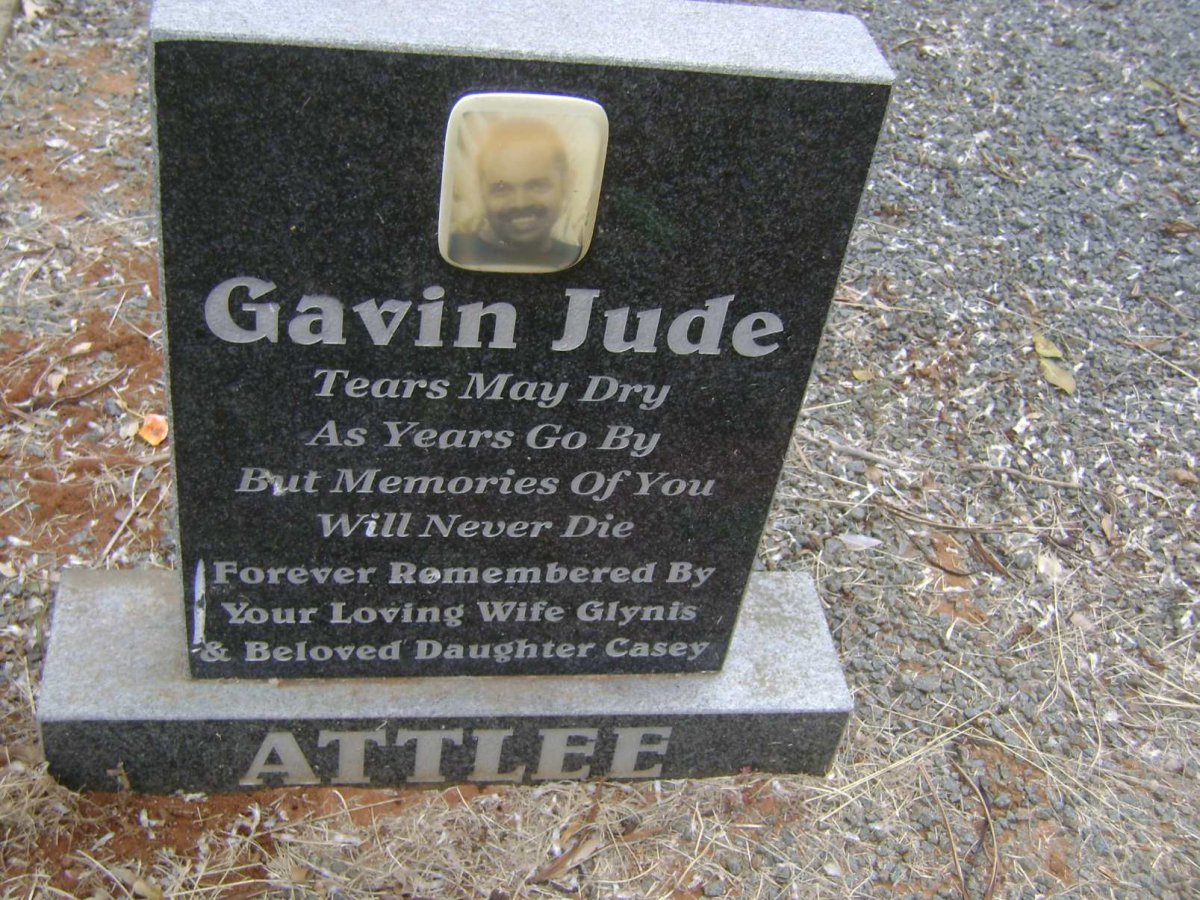 ATTLEE Gavin Jude 1973-2006