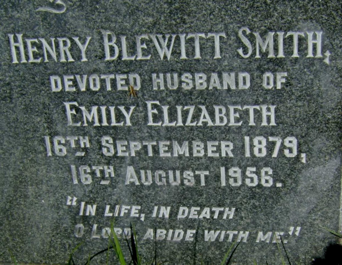 SMITH Henry Blewitt 1879-1956