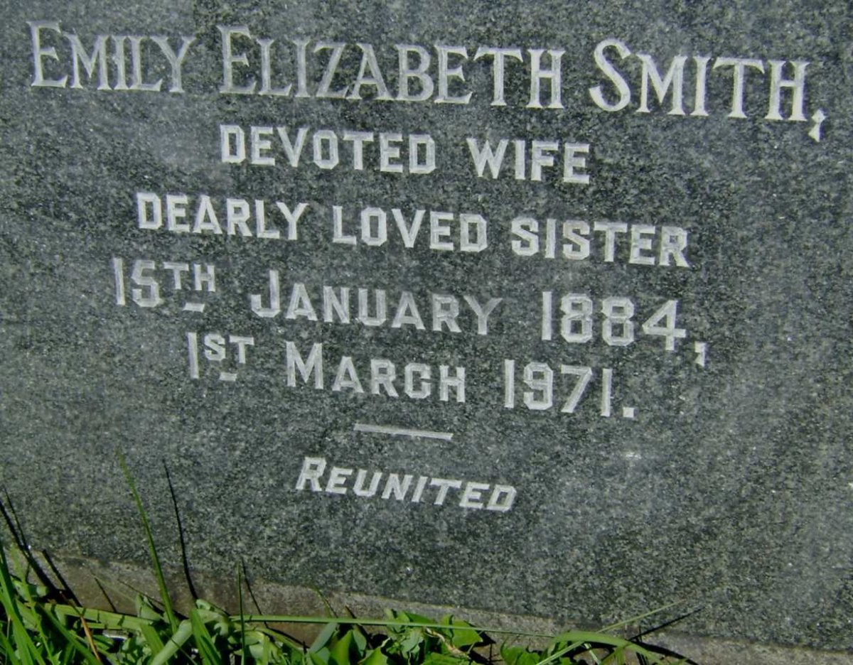 SMITH Emily Elizabeth 1884-1971