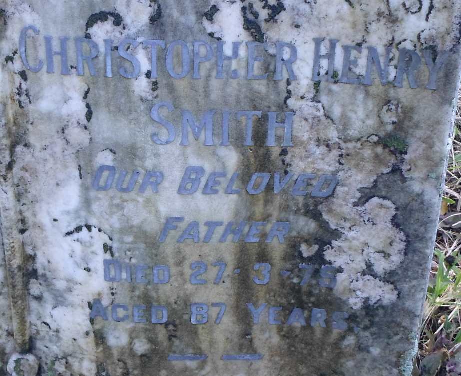 SMITH Christopher Henry -1978