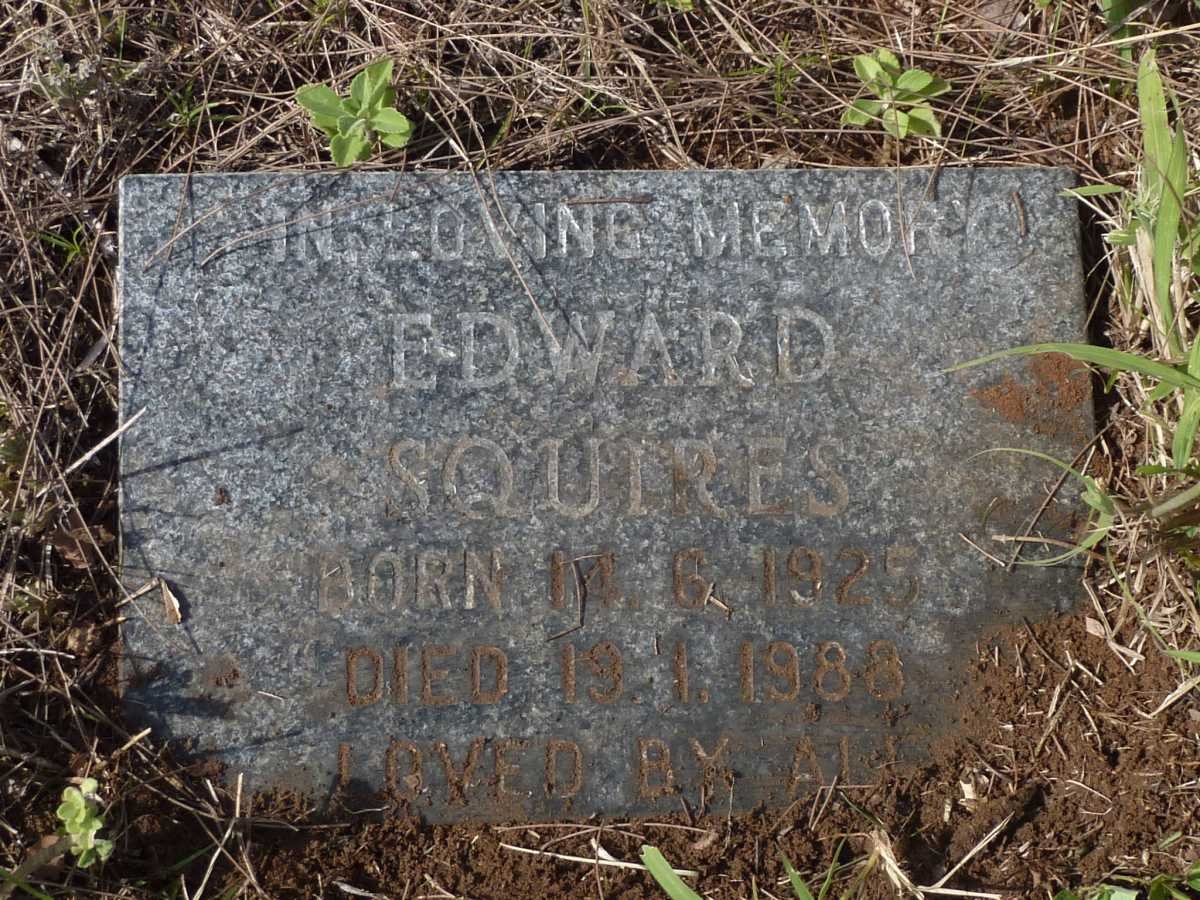 SQUIRES Edward 1925-1988