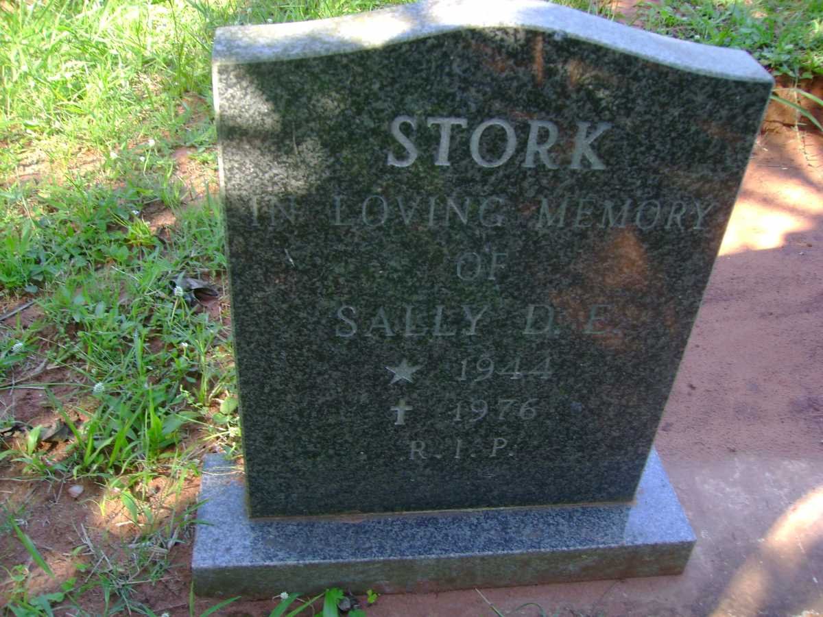 STORK Sally D.E. 1944-1976